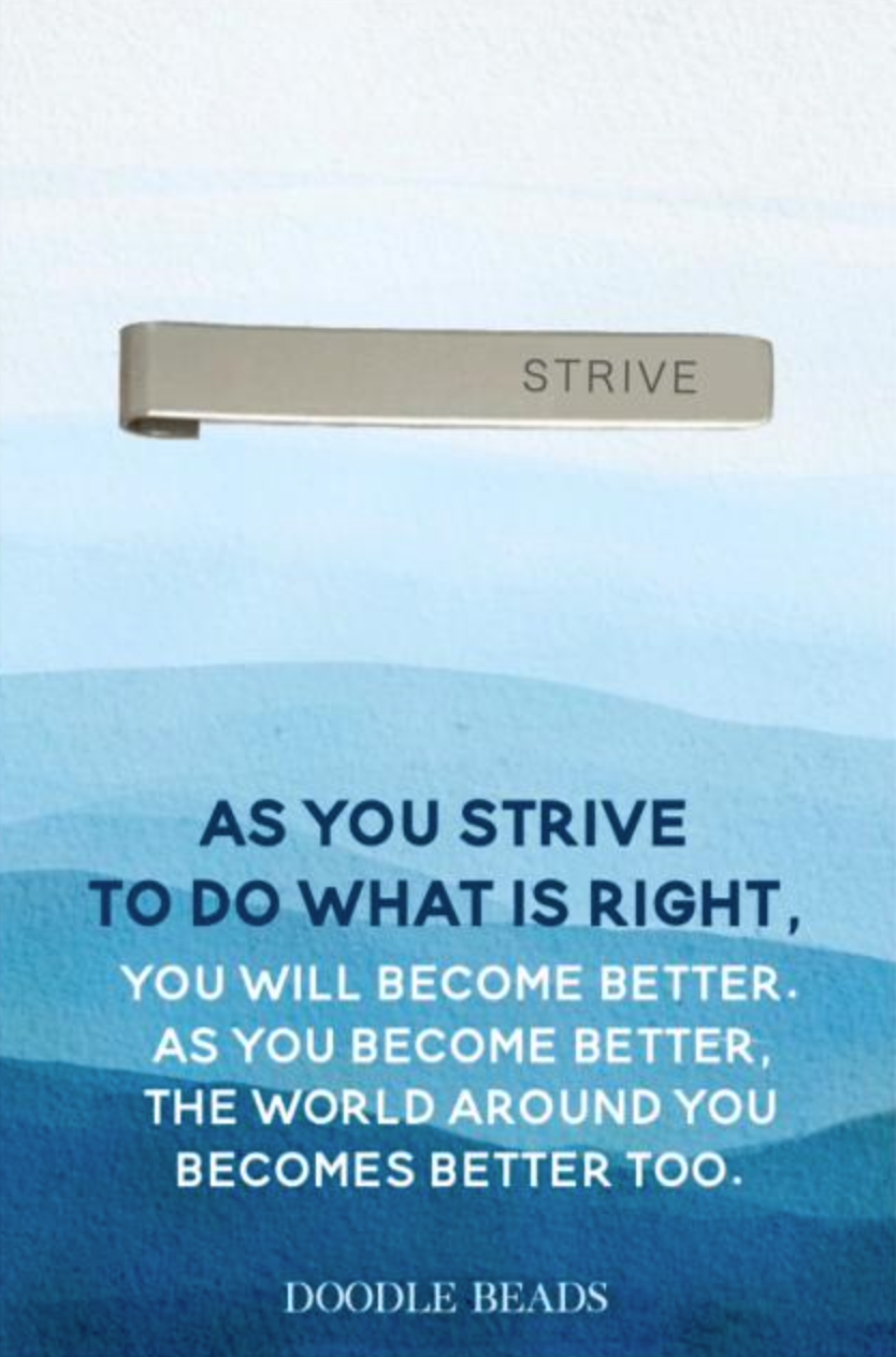 Strive Tie Bar