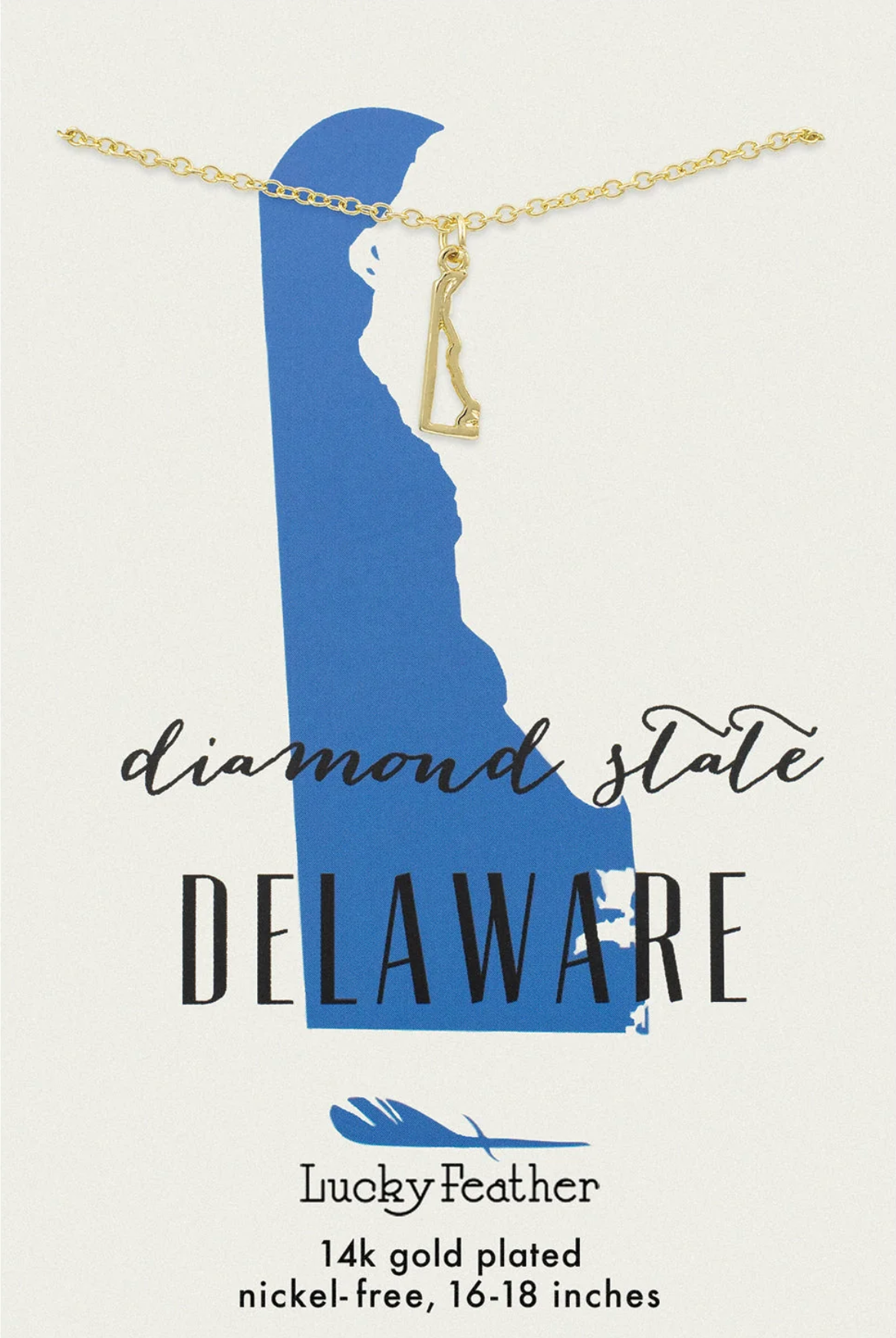 Delaware State Necklace