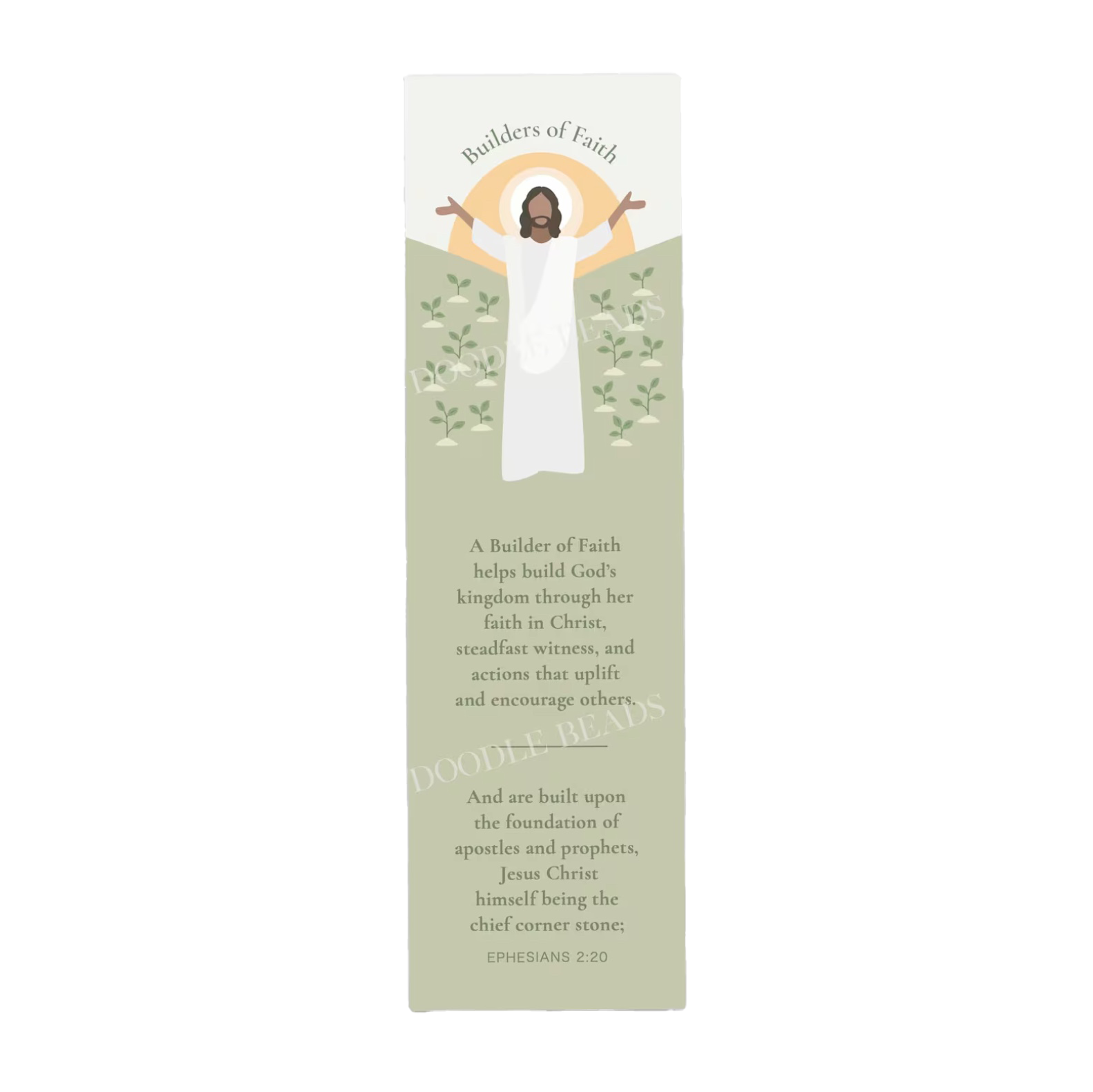 Builders of Faith Bookmark