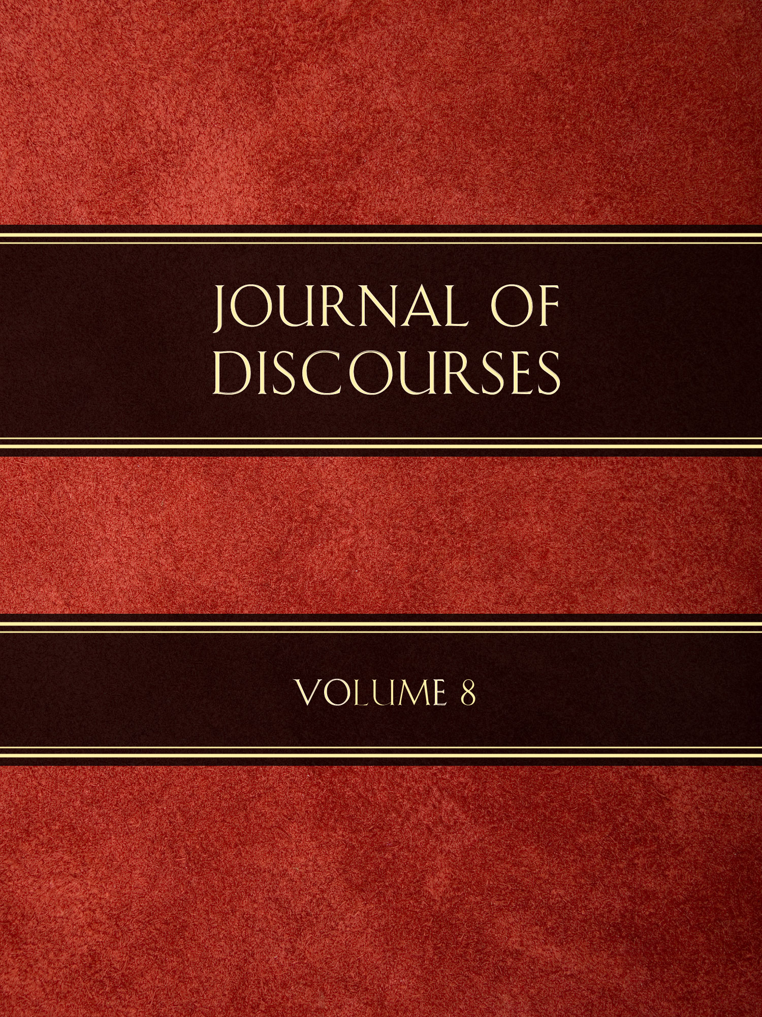 Journal of Discourses, Volume 8, , large image number 0