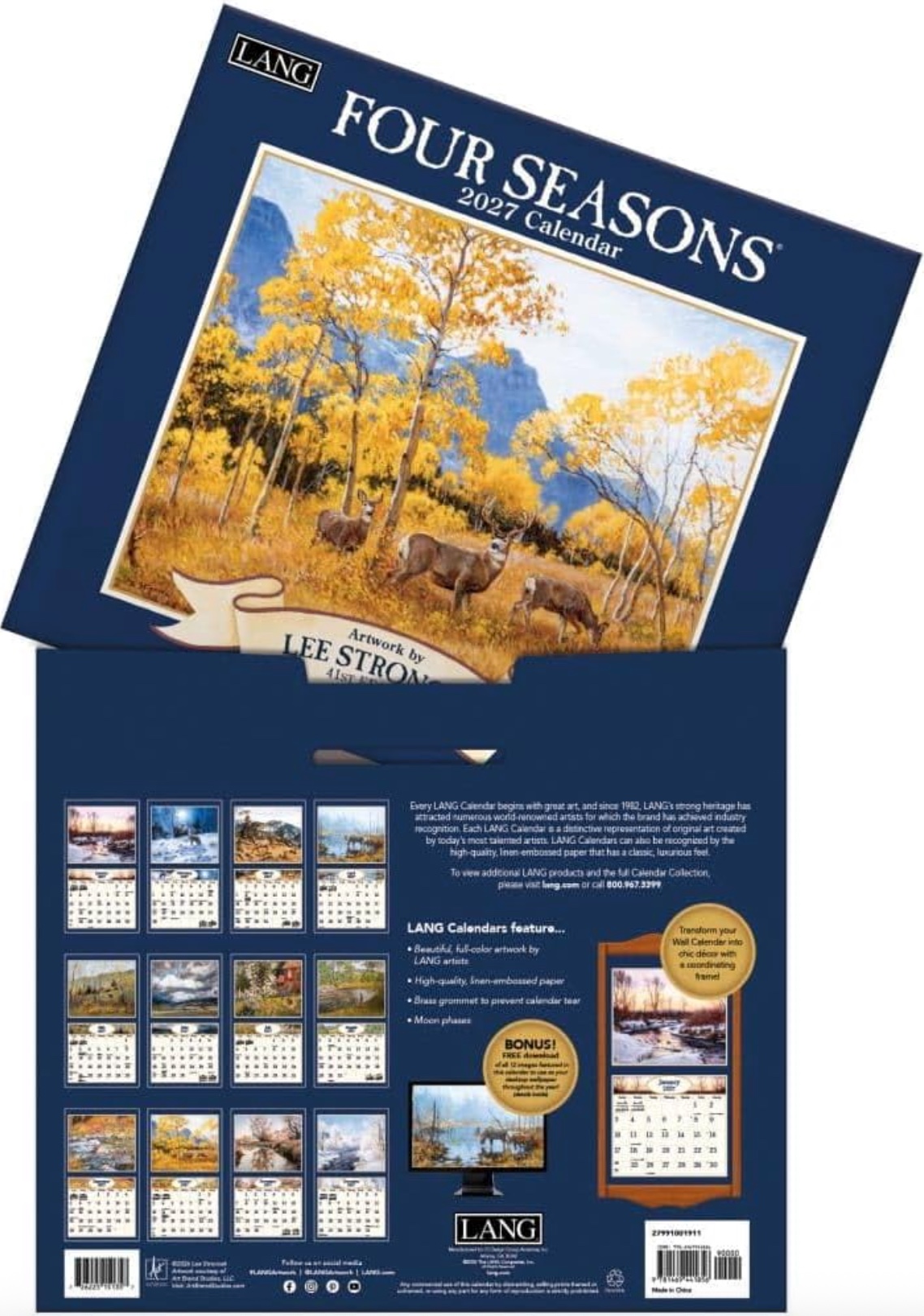 2027 Four Seasons Wall Calendar, , large image number 3