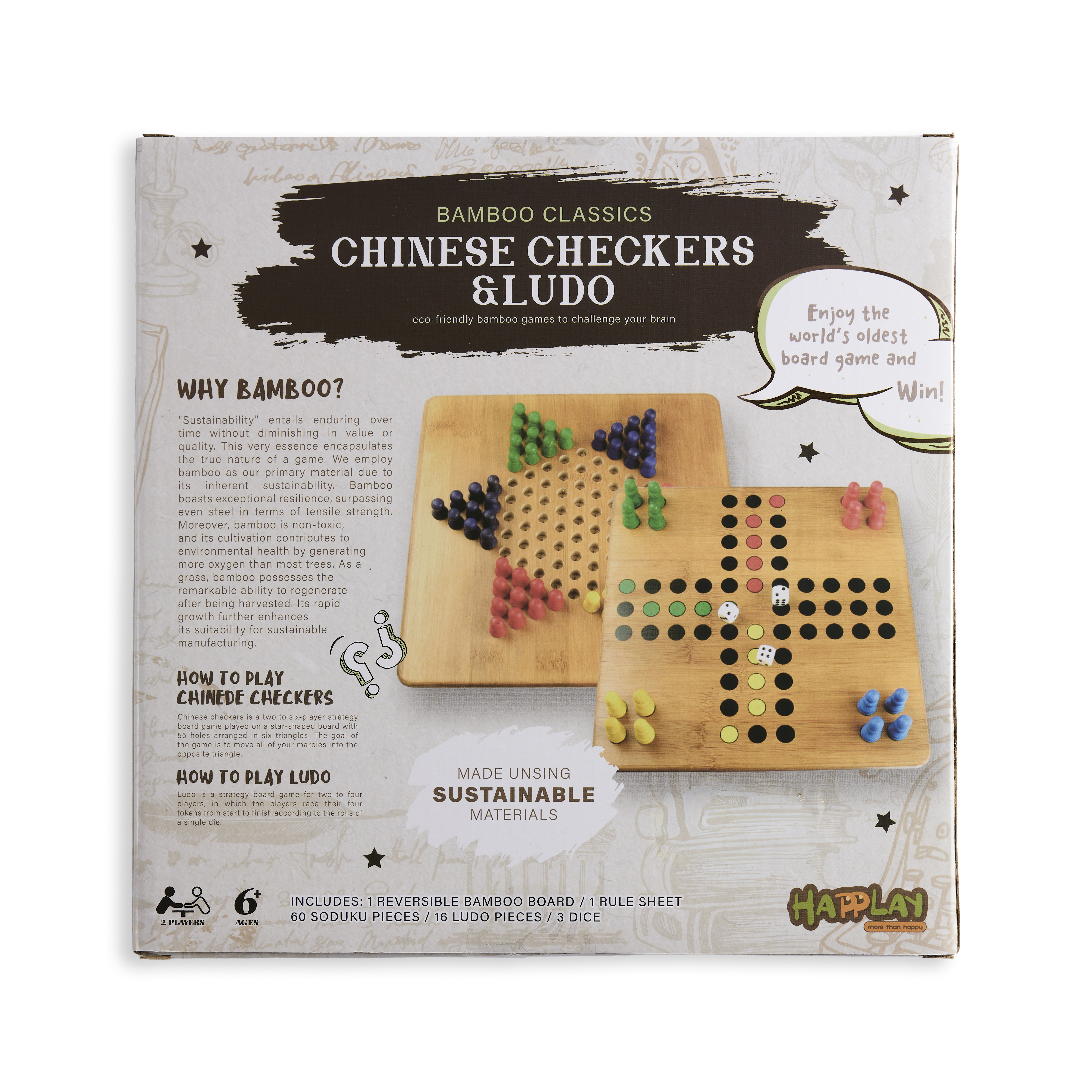 Chinese Checkers & Ludo Board Game, , large image number 3