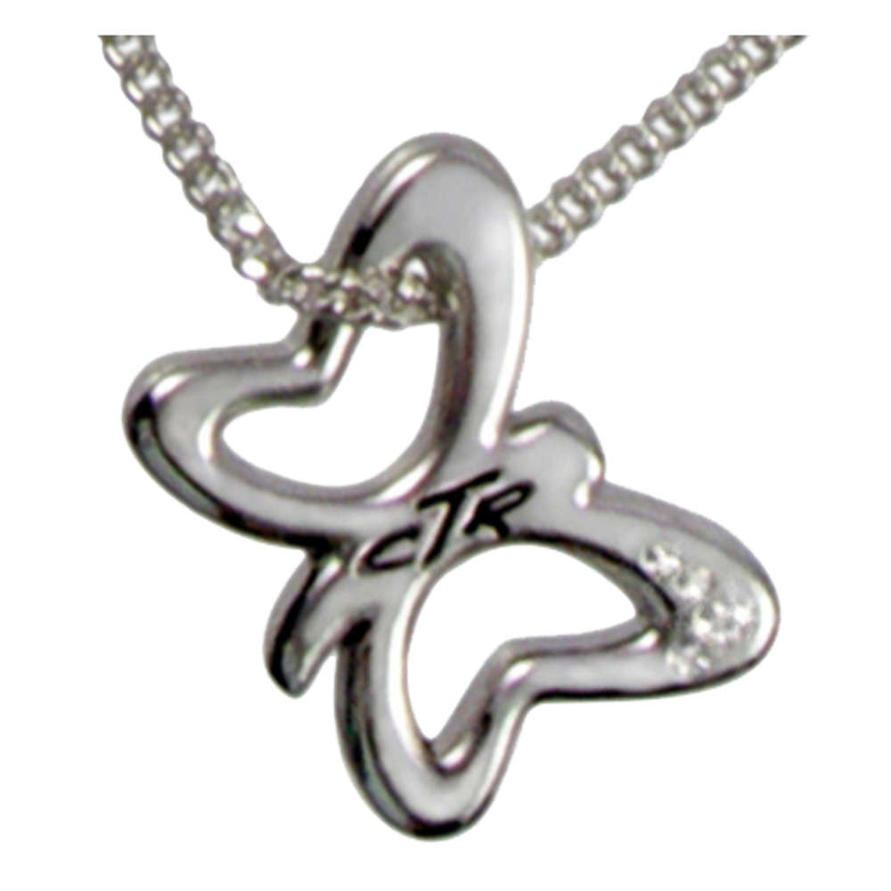 Butterfly CTR Necklace, , large image number 0