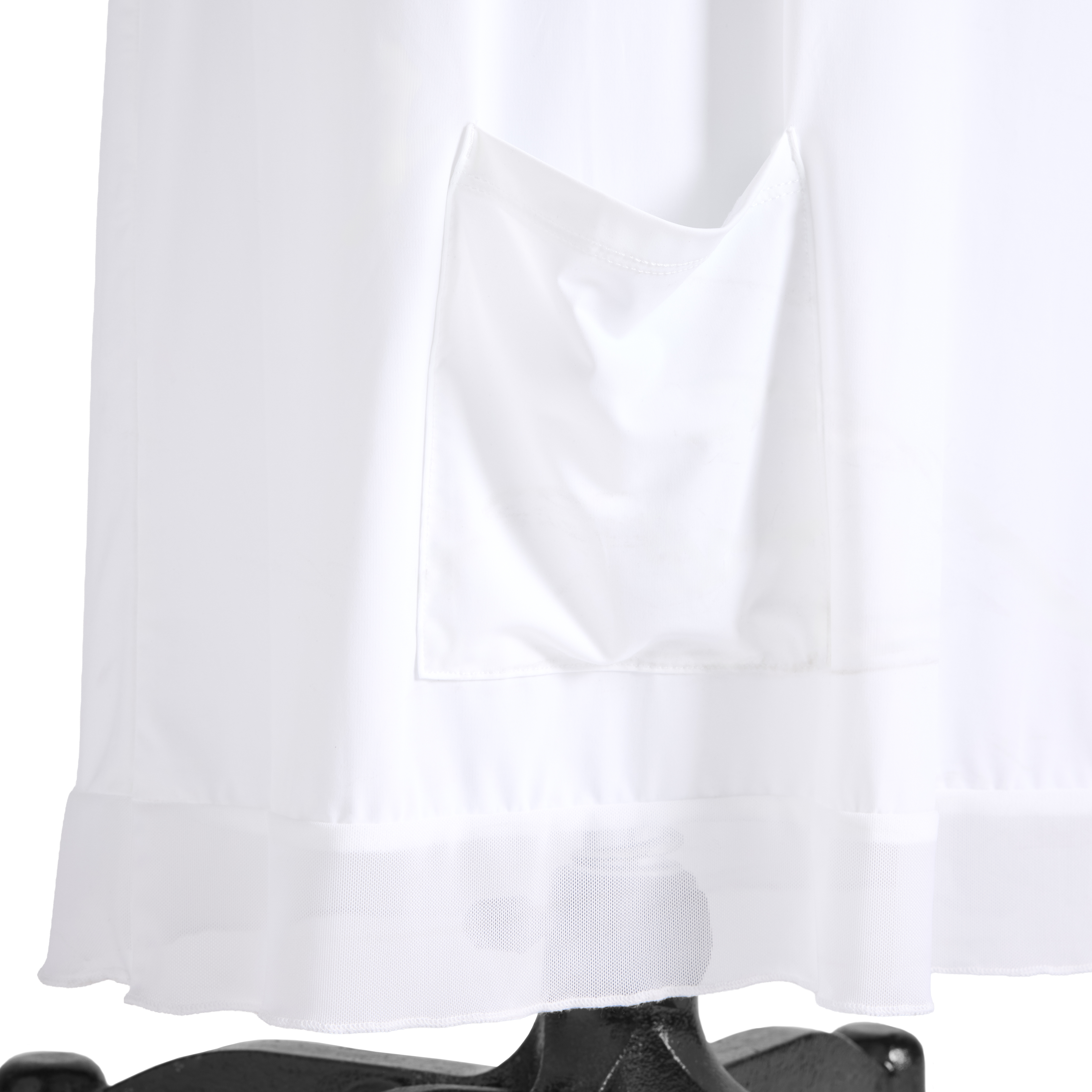 Lace Trim Temple Dress Full Slip , , large