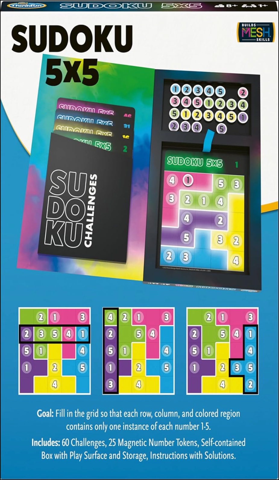 Sudoku 5x5 Magnetic Travel Puzzle - RAVENSBURGER | Deseret Book