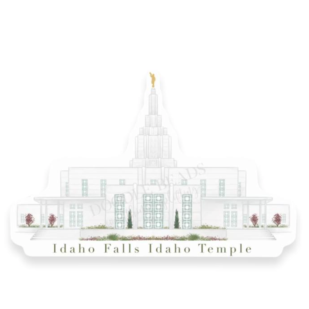 Idaho Falls Temple Sticker