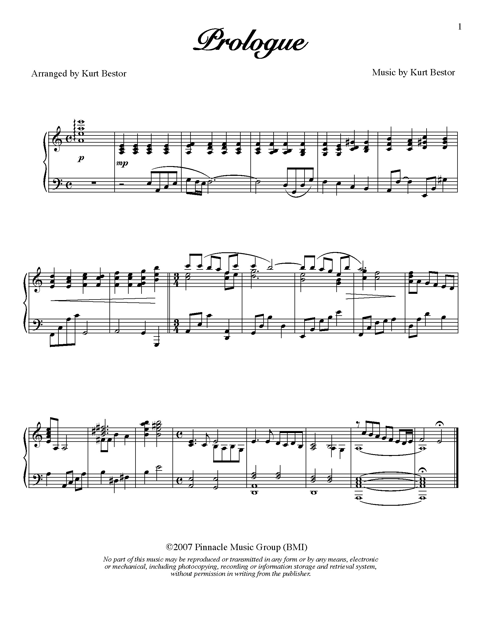 Prologue