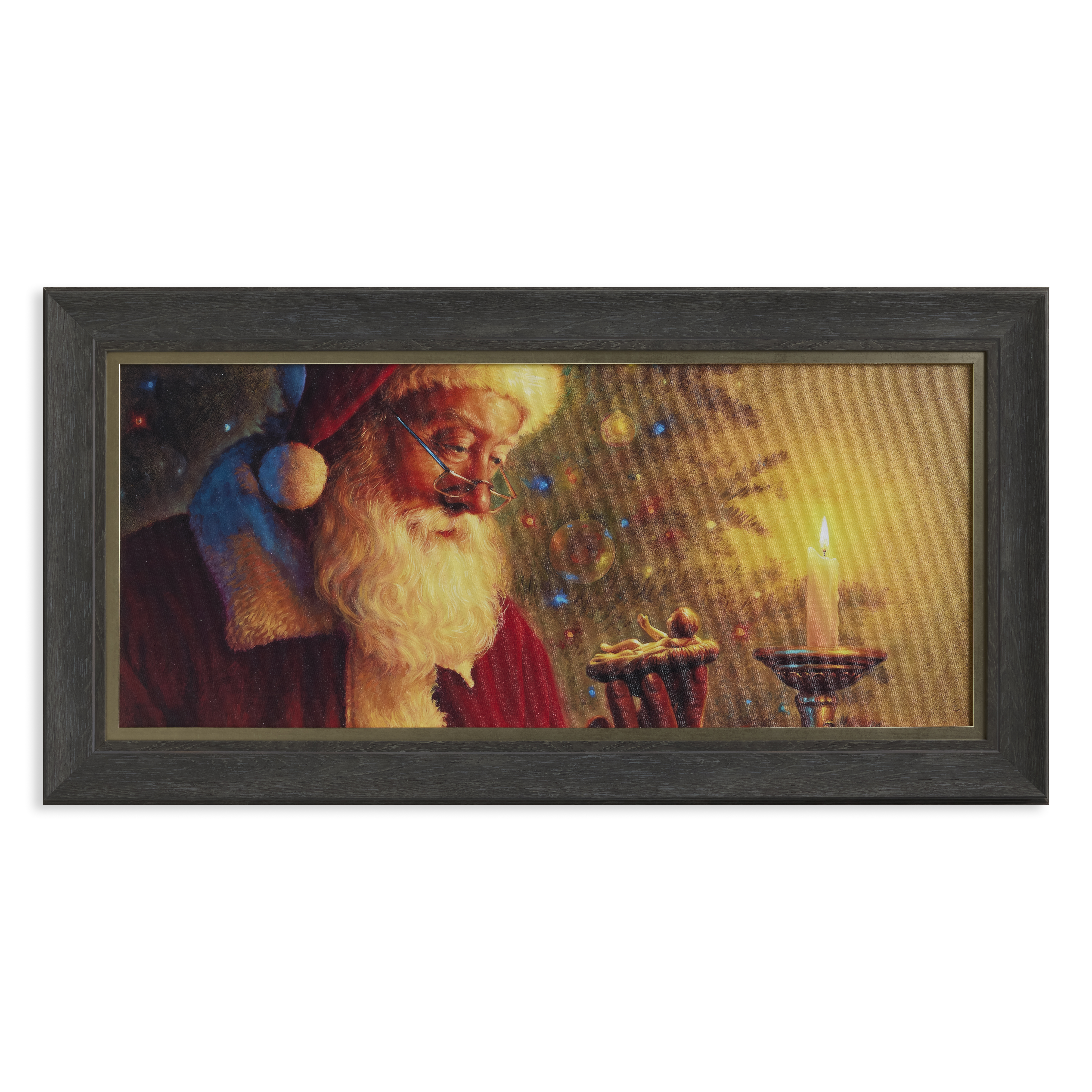 Spirit of Christmas (18x35 Framed Canvas Print)