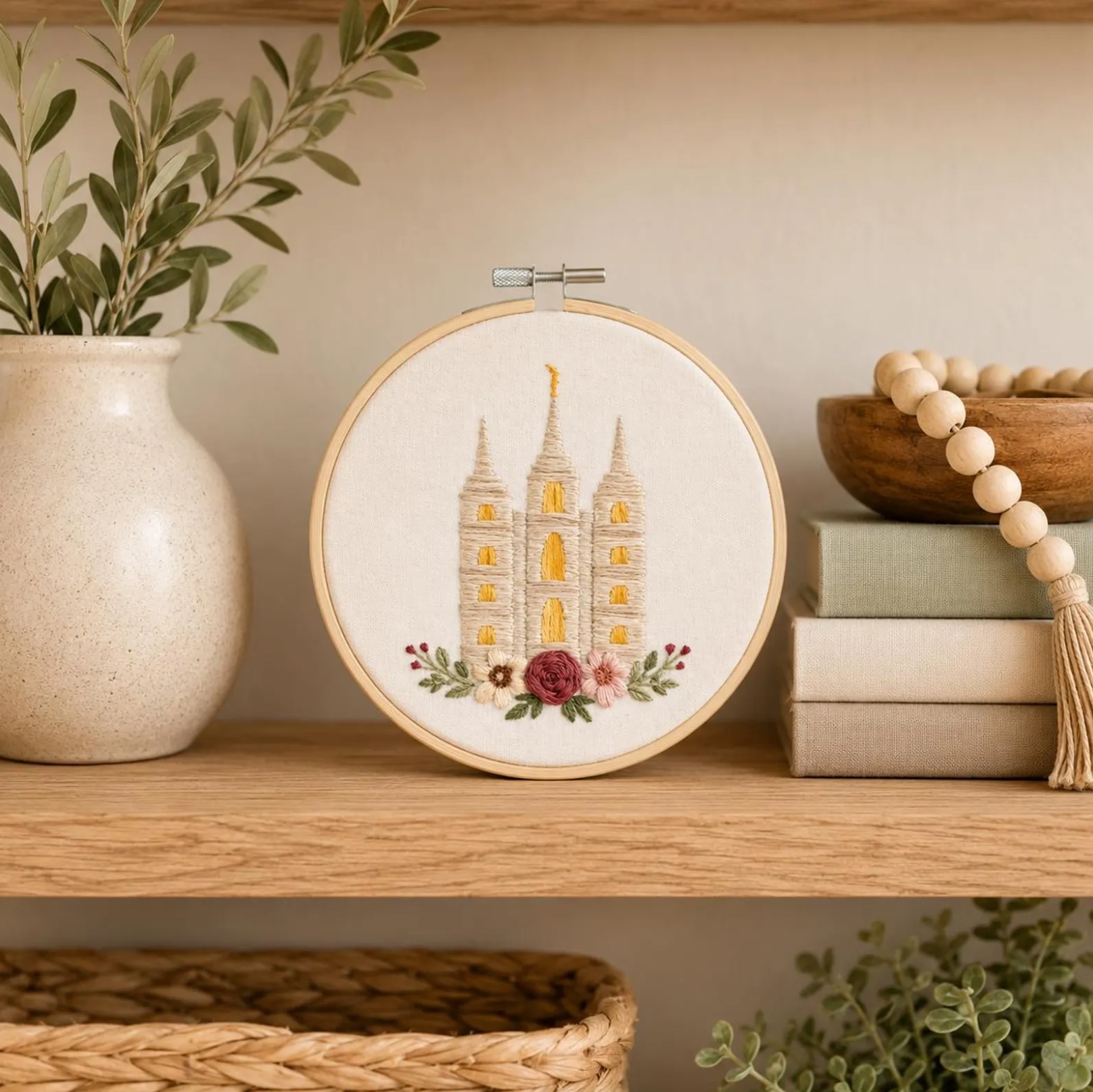 Salt Lake Temple Embroidery Kit, , large image number 3