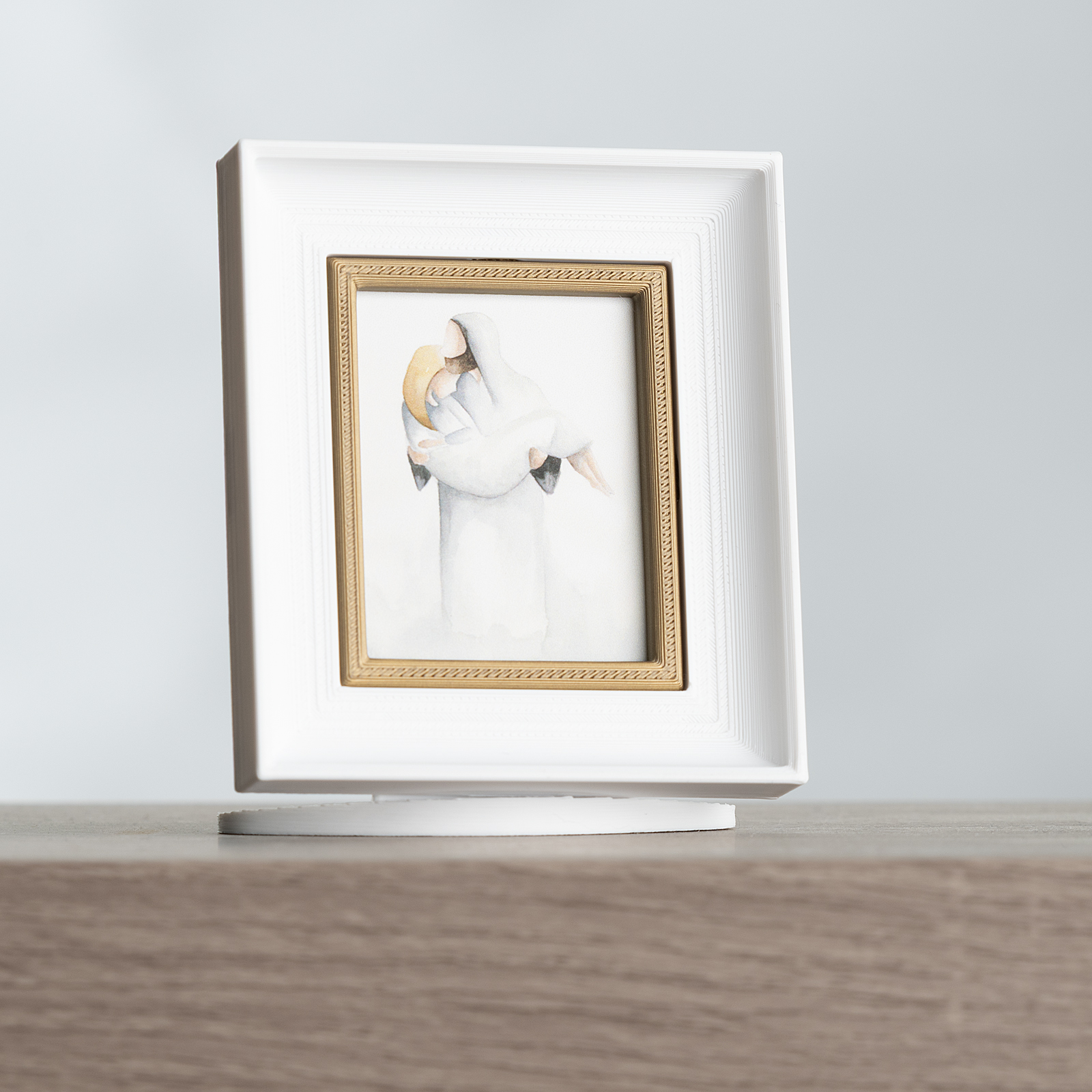Peace in Christ, Small and Simple (2.75x3 Framed Art)