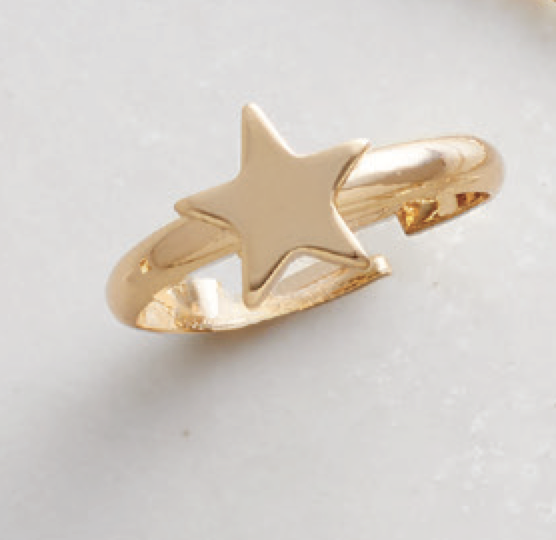 Star Adjustable Ring, , large image number 0