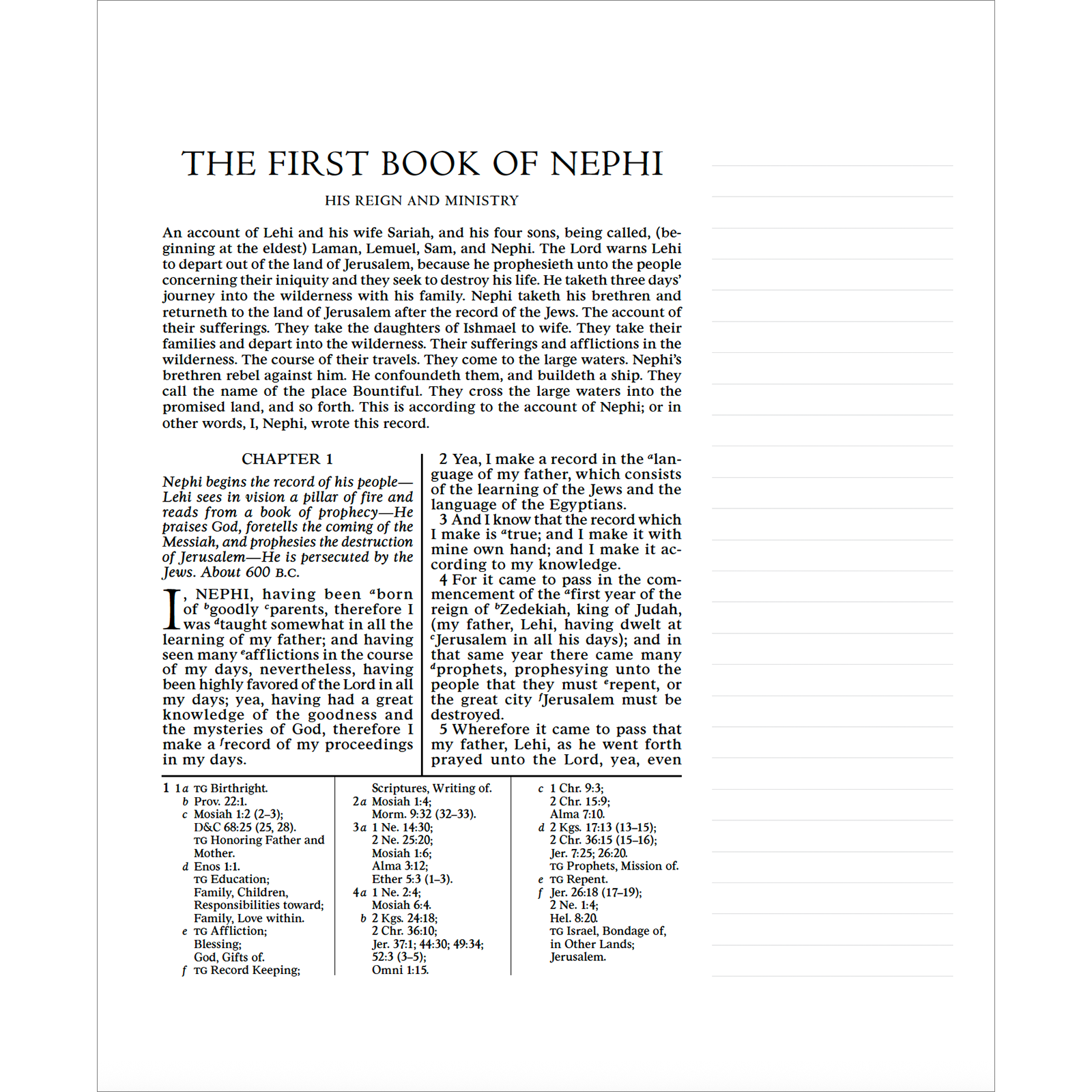 The Book of Mormon, Journal Edition, Mountains (Lined), , large image number 2