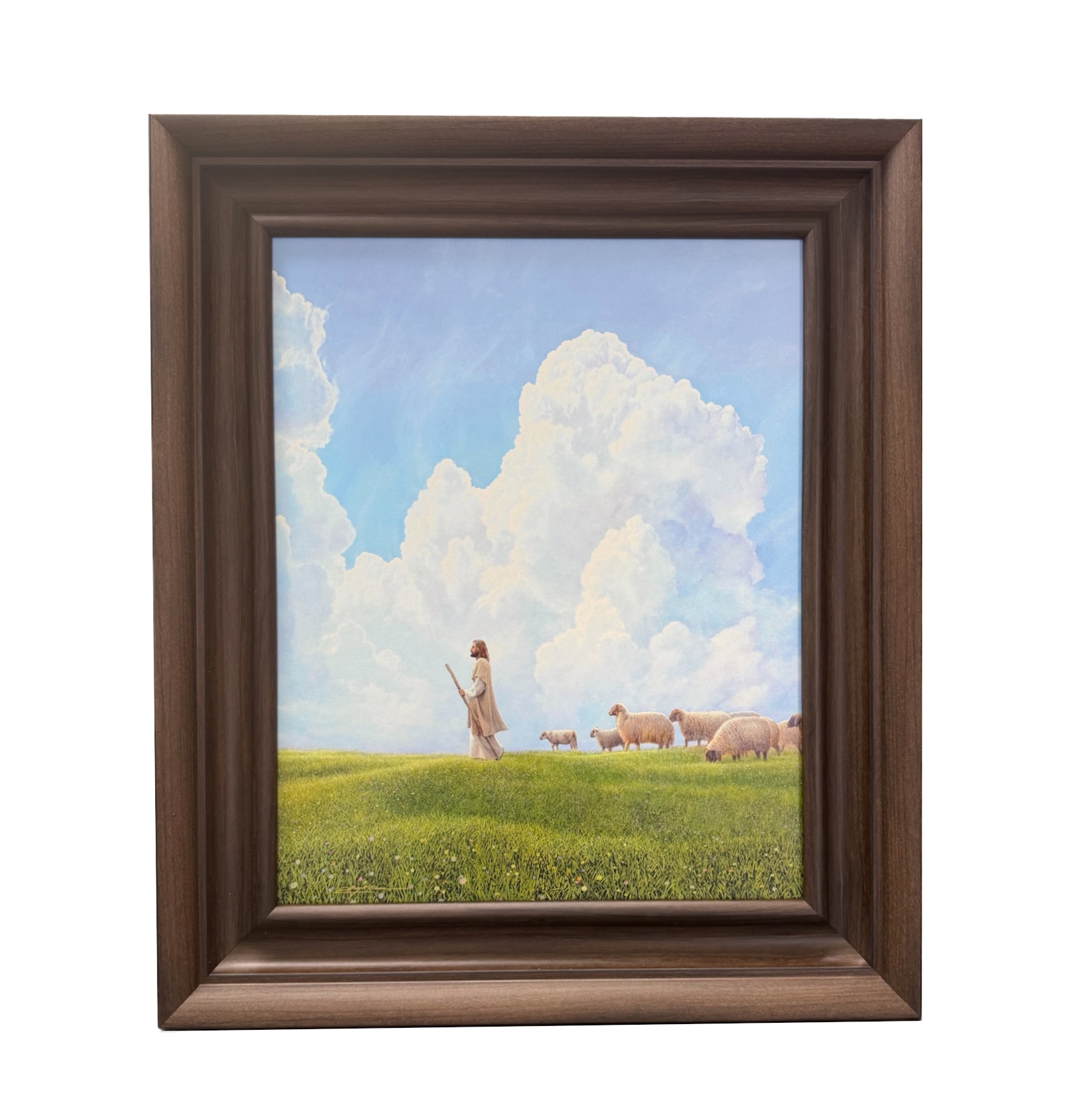 Greener Pastures (26x22 Framed Paper Print)