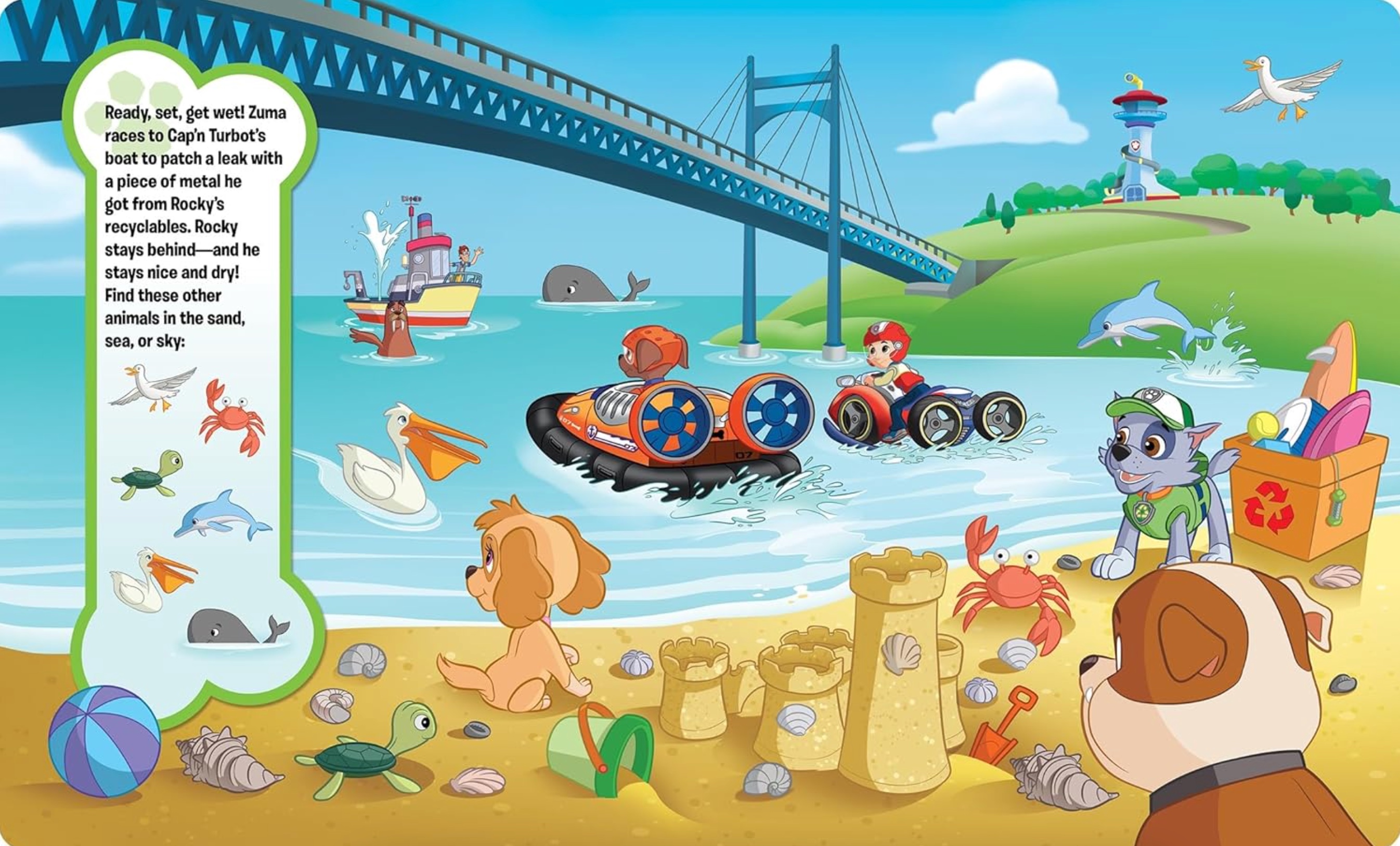 PAW Patrol First Look and Find Activity Sticker Book, , large