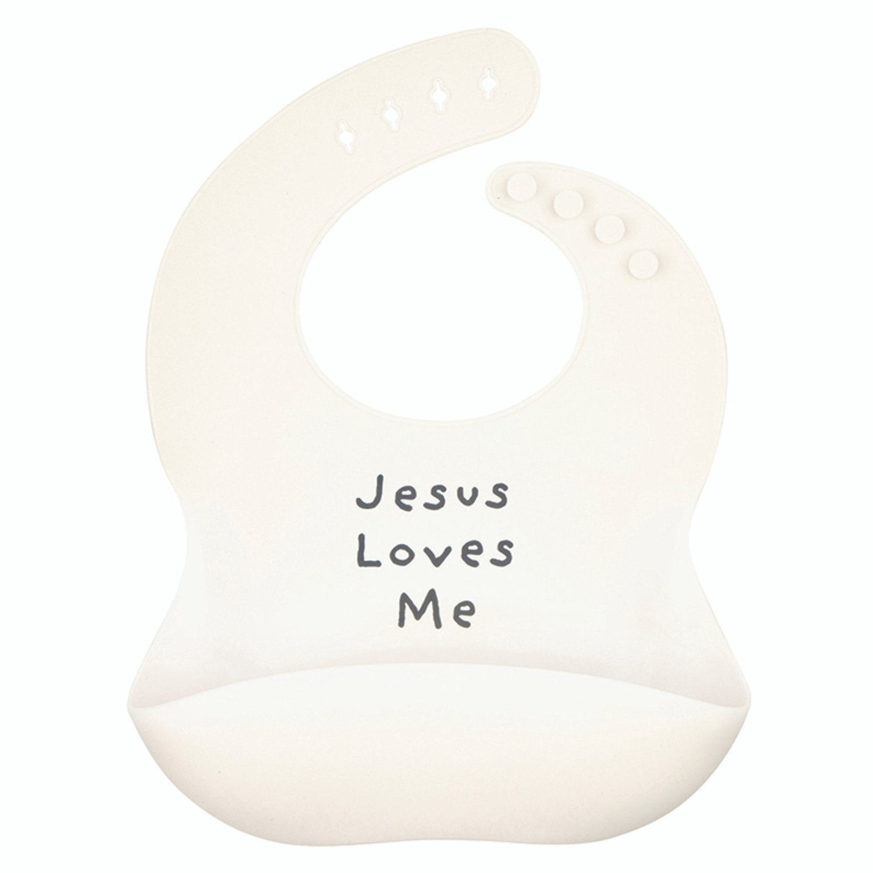 Jesus Loves Me Bib