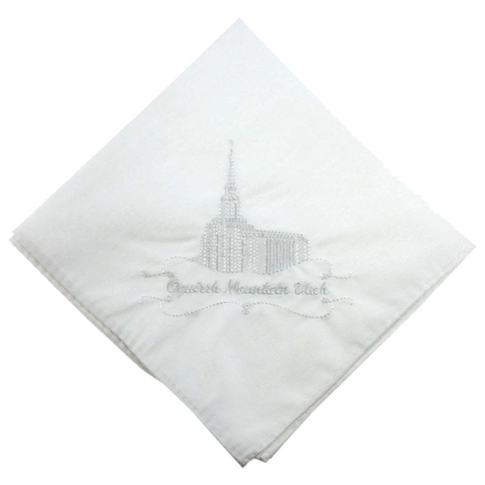 Oquirrh Mountain Temple Handkerchief, , large image number 0