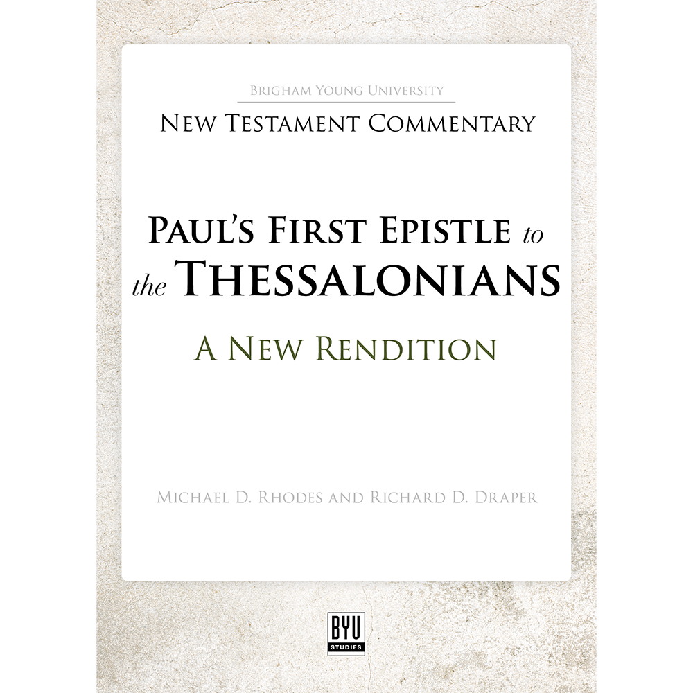 Paul's First Epistle to the Thessalonians