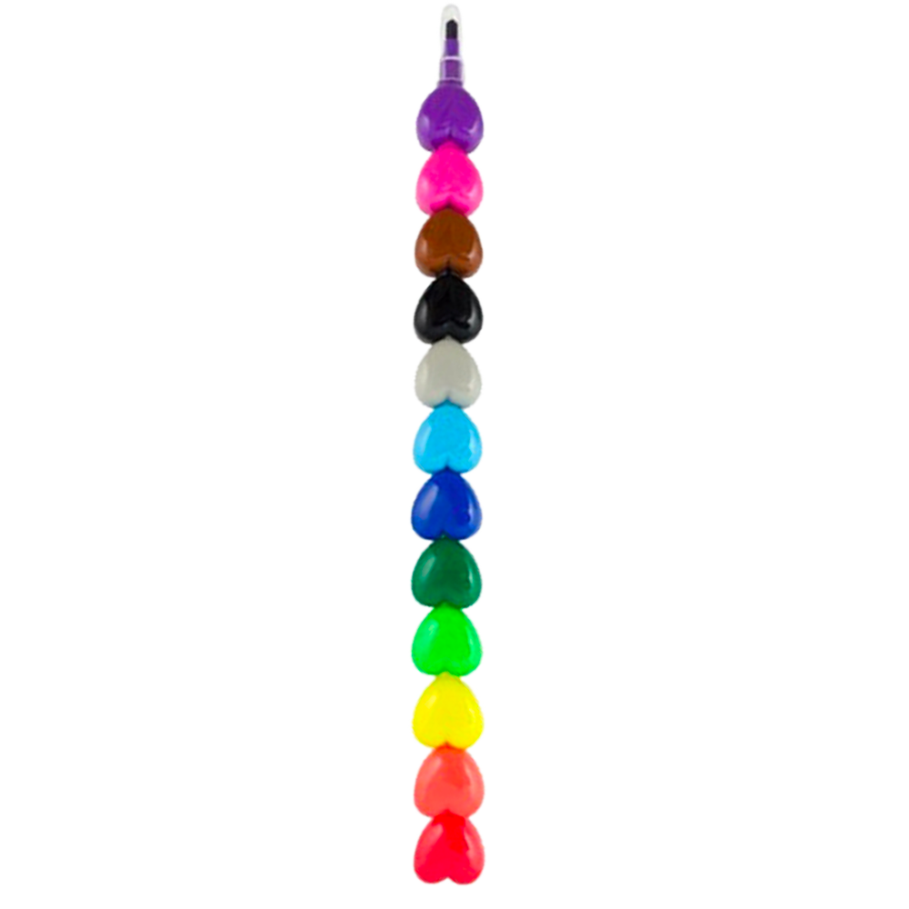 Heart to Heart Stacking Crayon