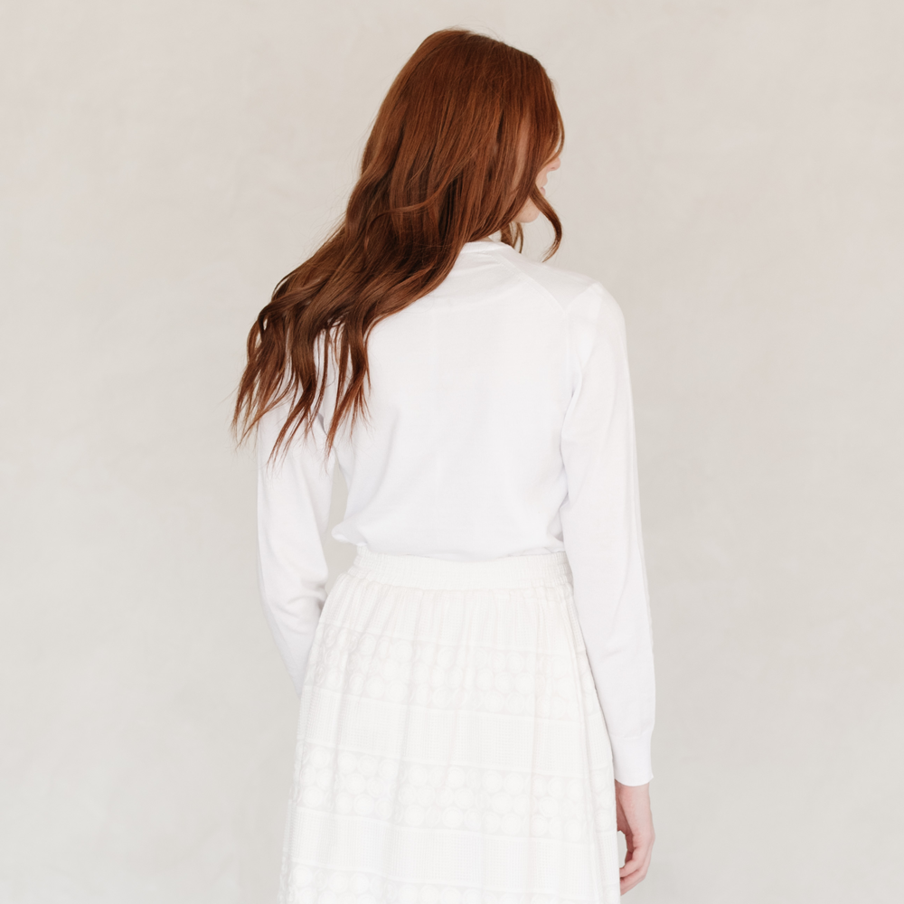 Ensley White Temple Sweater, , large image number 4