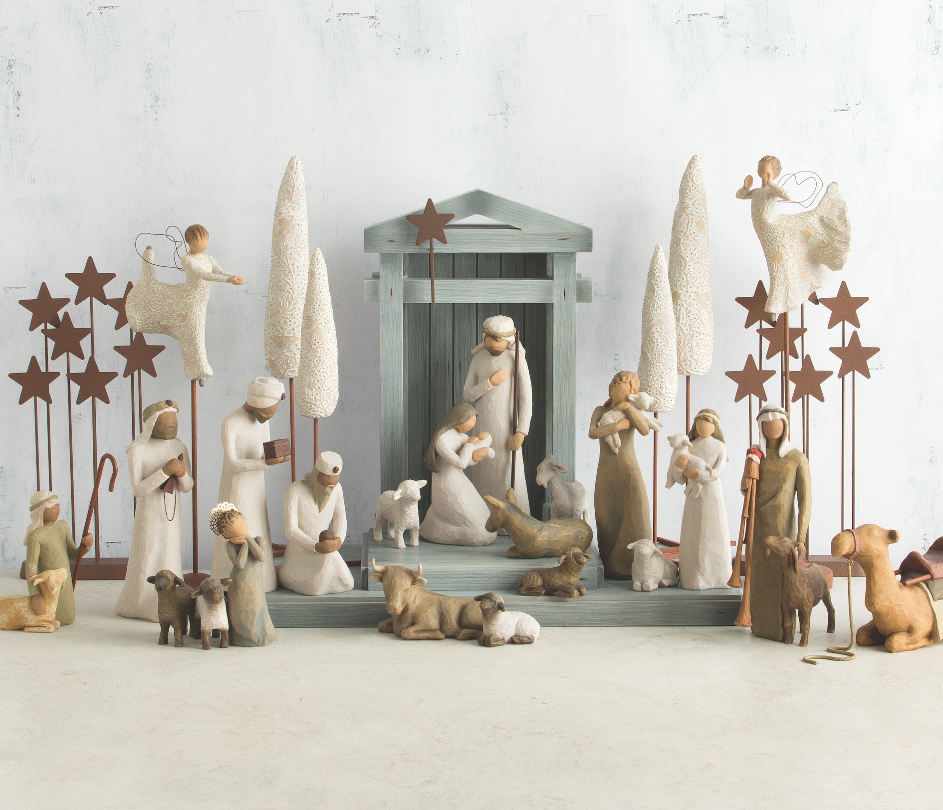 Willow Tree Wise Men Resin Nativity Figurines, , large image number 3