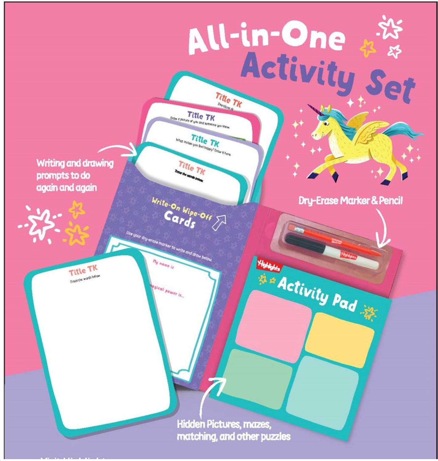 Unicorn Activity Set, , large