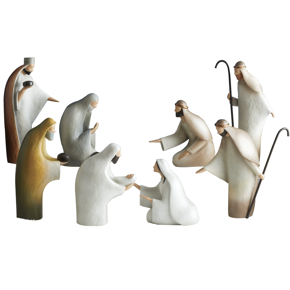 Love's Pure Light Kate Lee Resin Nativity