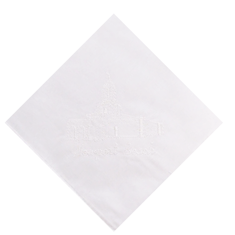 Newport Beach Temple Handkerchief