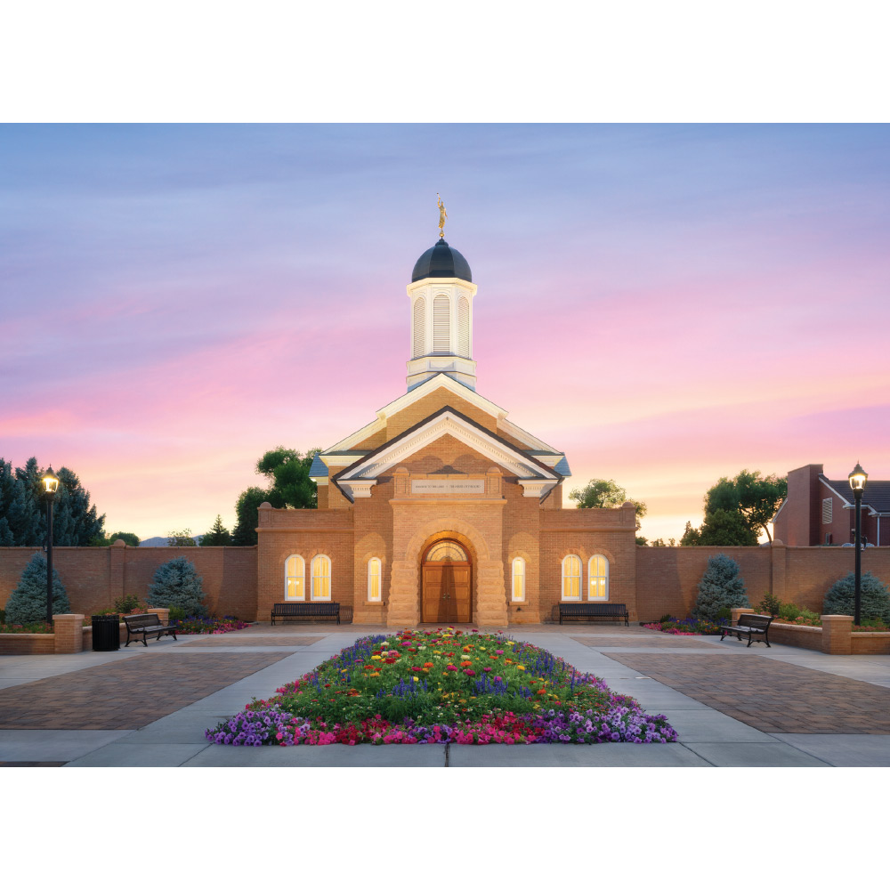 Vernal Utah Temple - Glory to the Highest Print