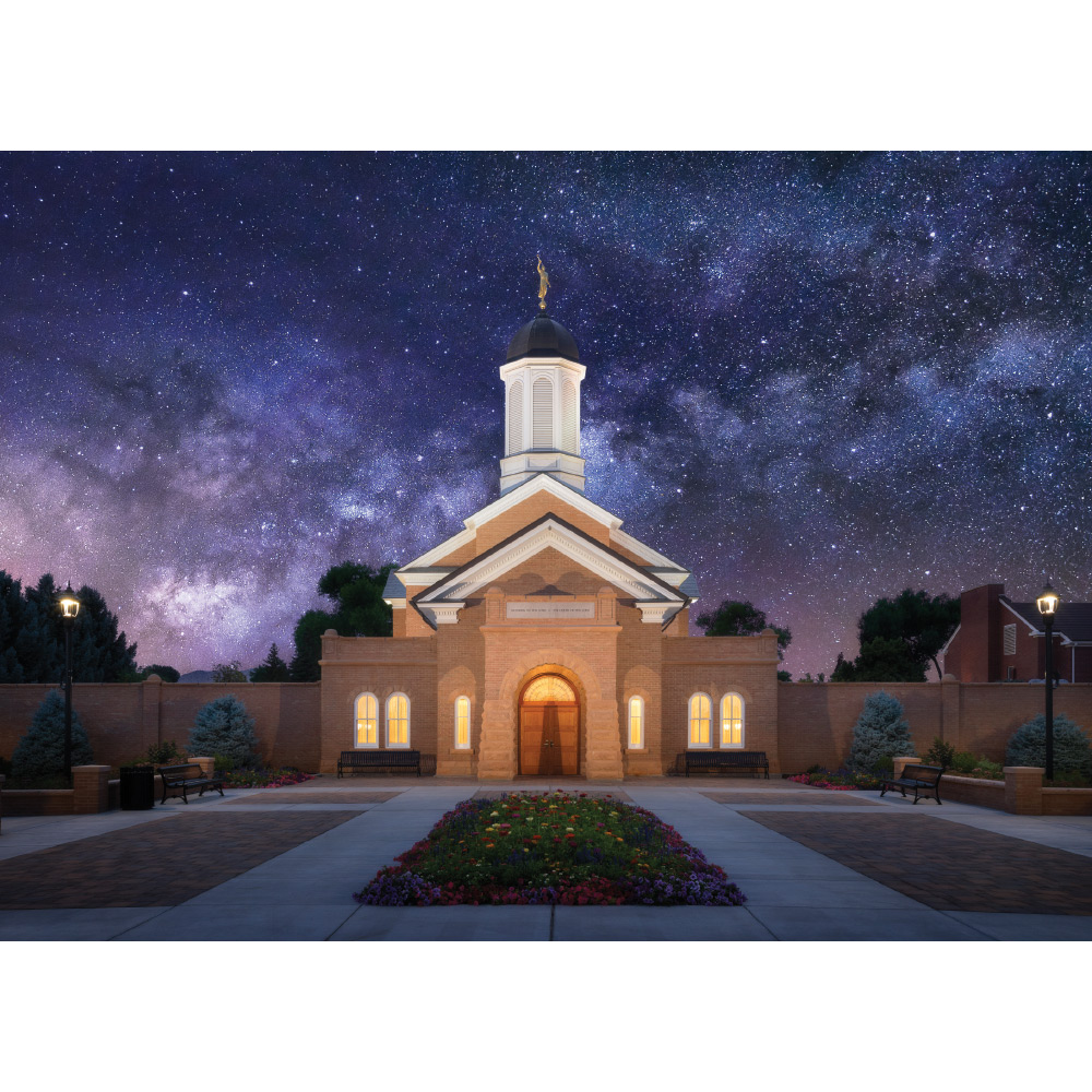 Vernal Utah Temple - For Eternity Print