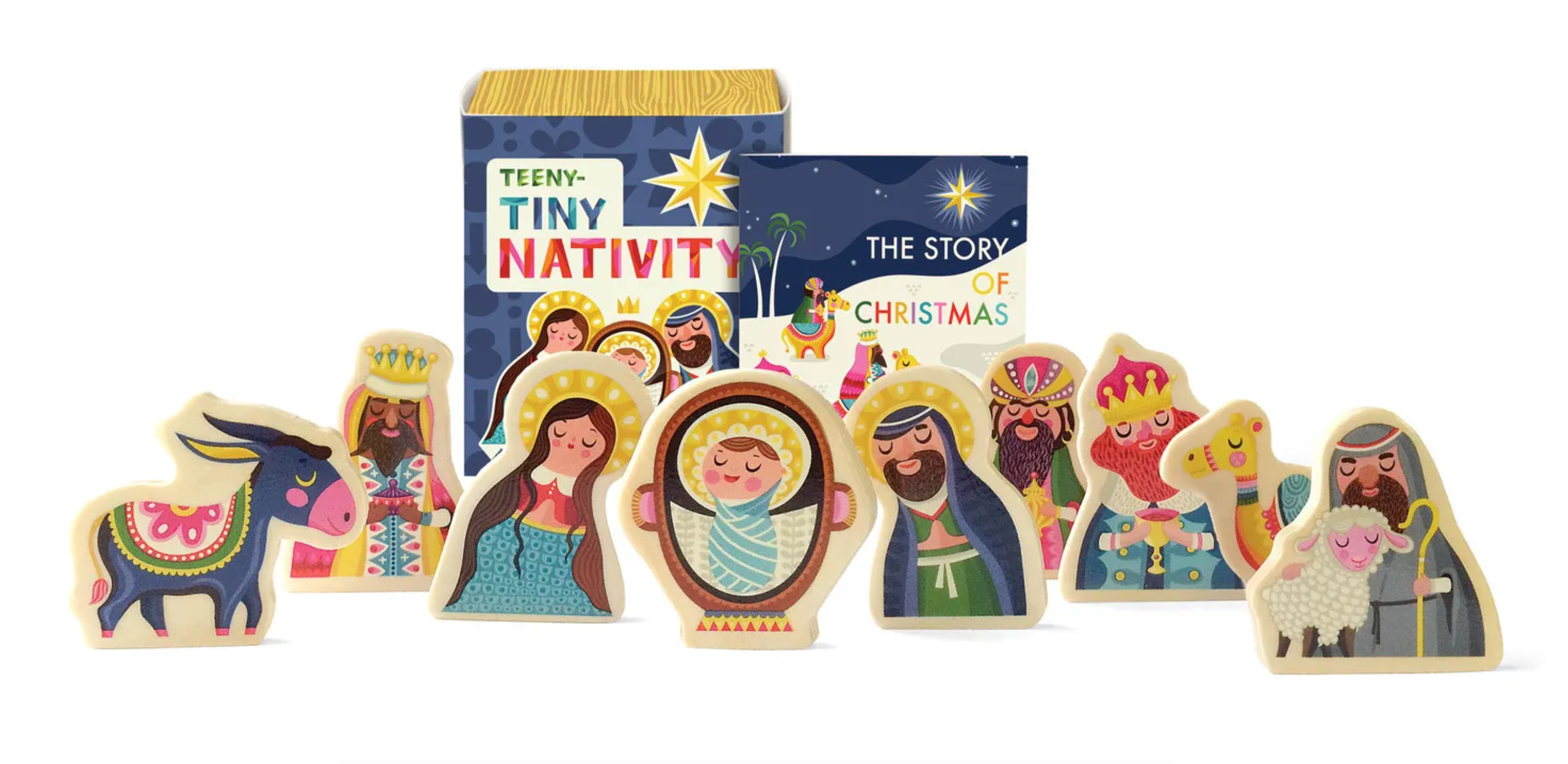 Children's Teeny Tiny Wood Nativity, , large image number 0