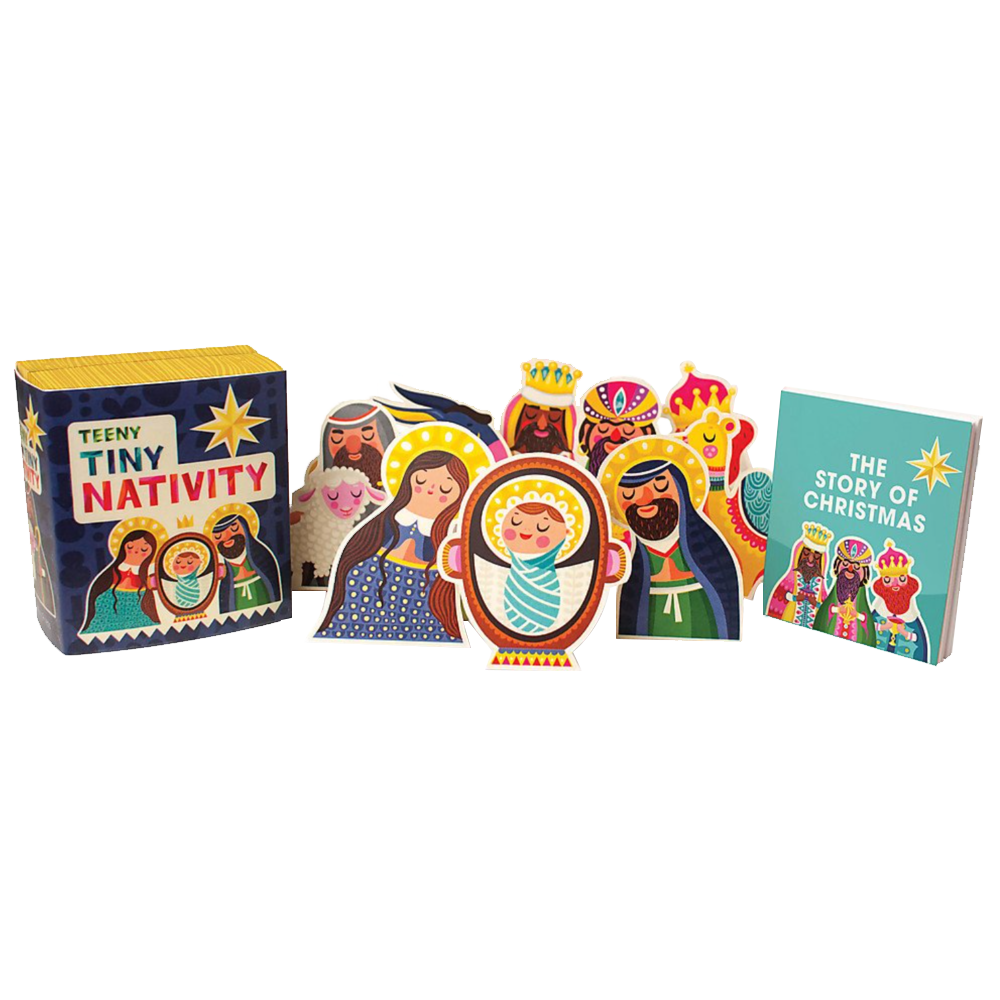 Children's Teeny Tiny Wood Nativity, , large image number 1