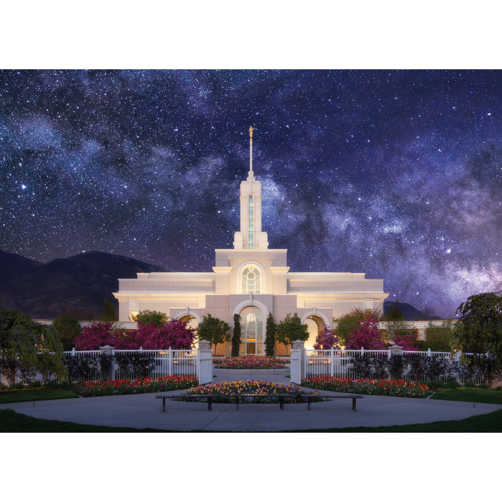 Mt. Timpanogos Utah Temple - For Eternity Print 