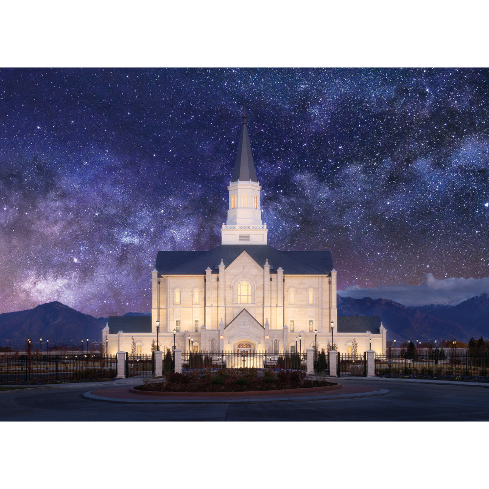 Taylorsville Utah Temple - For Eternity Print 