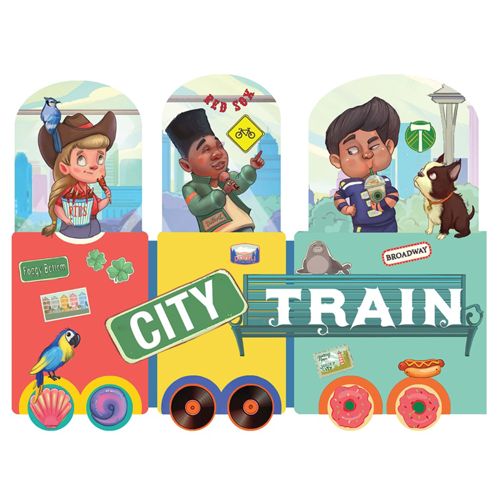 City Train: An Activity Board Book
