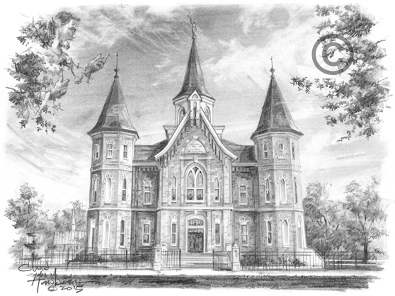 Provo City Center Temple 8x10 Print