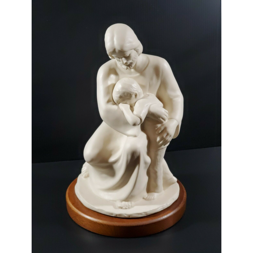 In the Arms of His Love Statue with Base, , large