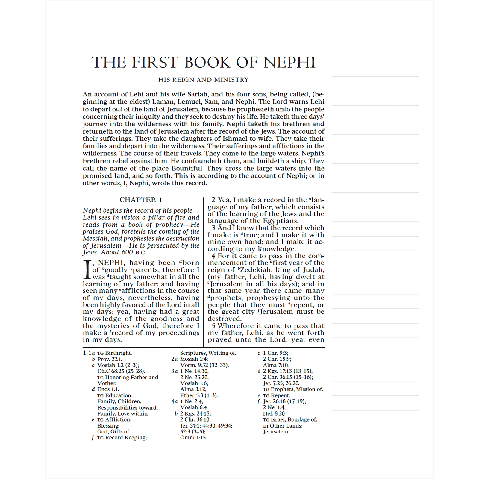 The Book of Mormon, Journal Edition, Faux Leather Lined (No Index), , large image number 4