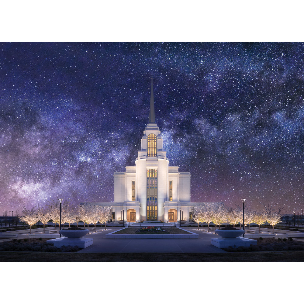 Syracuse Utah Temple - For Eternity Print