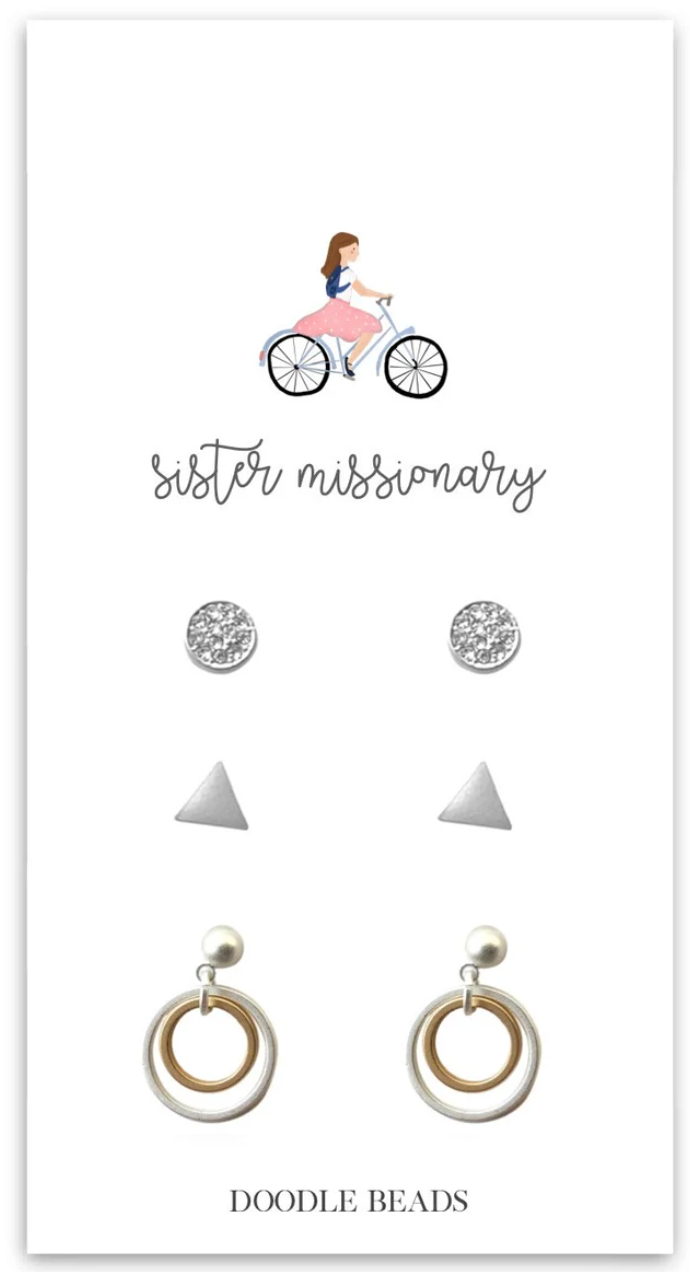 Sister Missionary Eliza Earring Set, , large image number 1