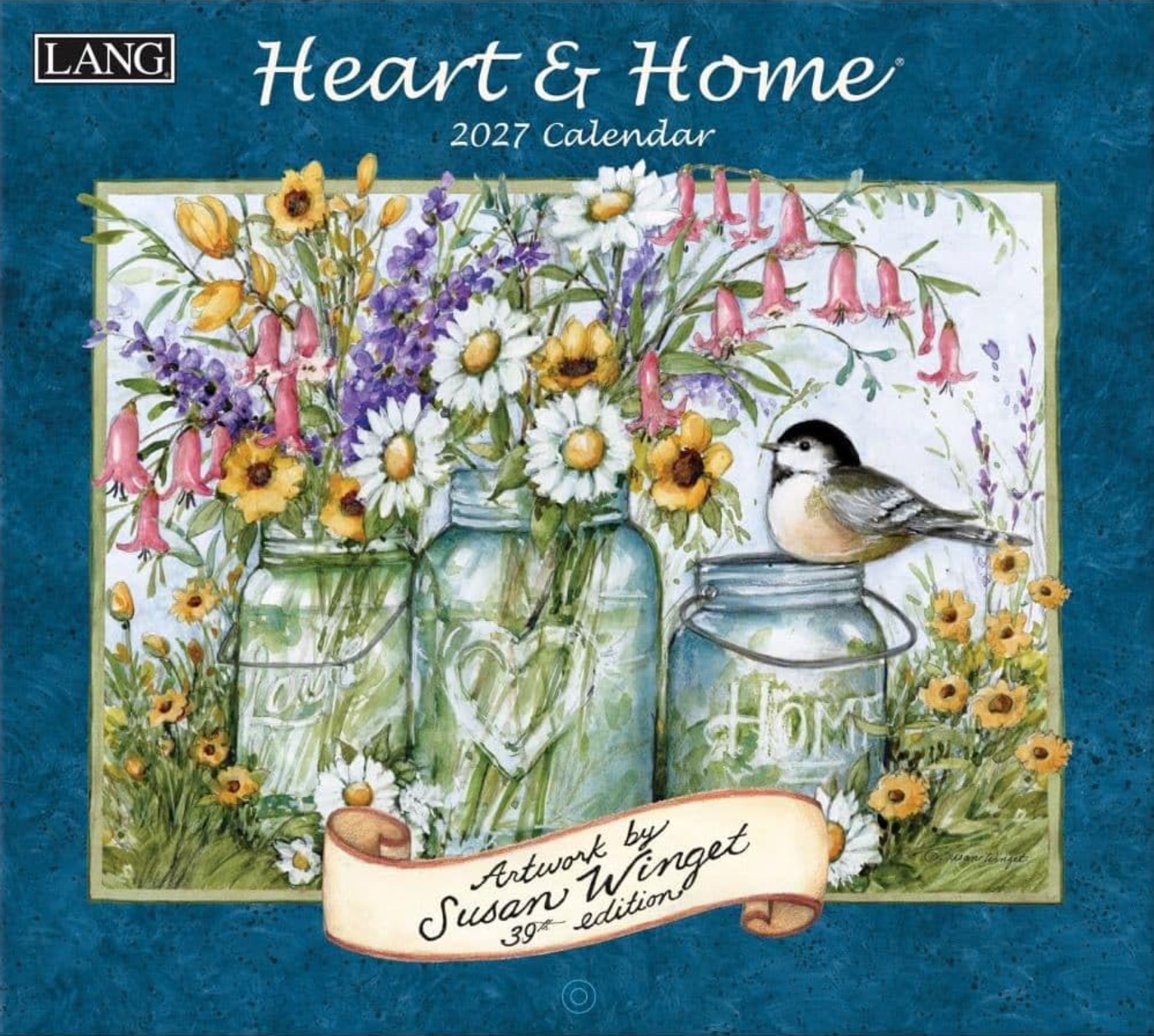 2027 Heart & Home Wall Calendar