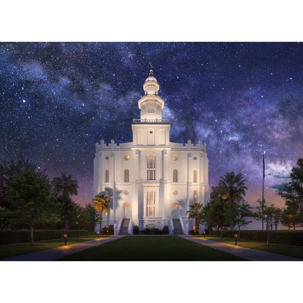 St. George Utah Temple - For Eternity Print 