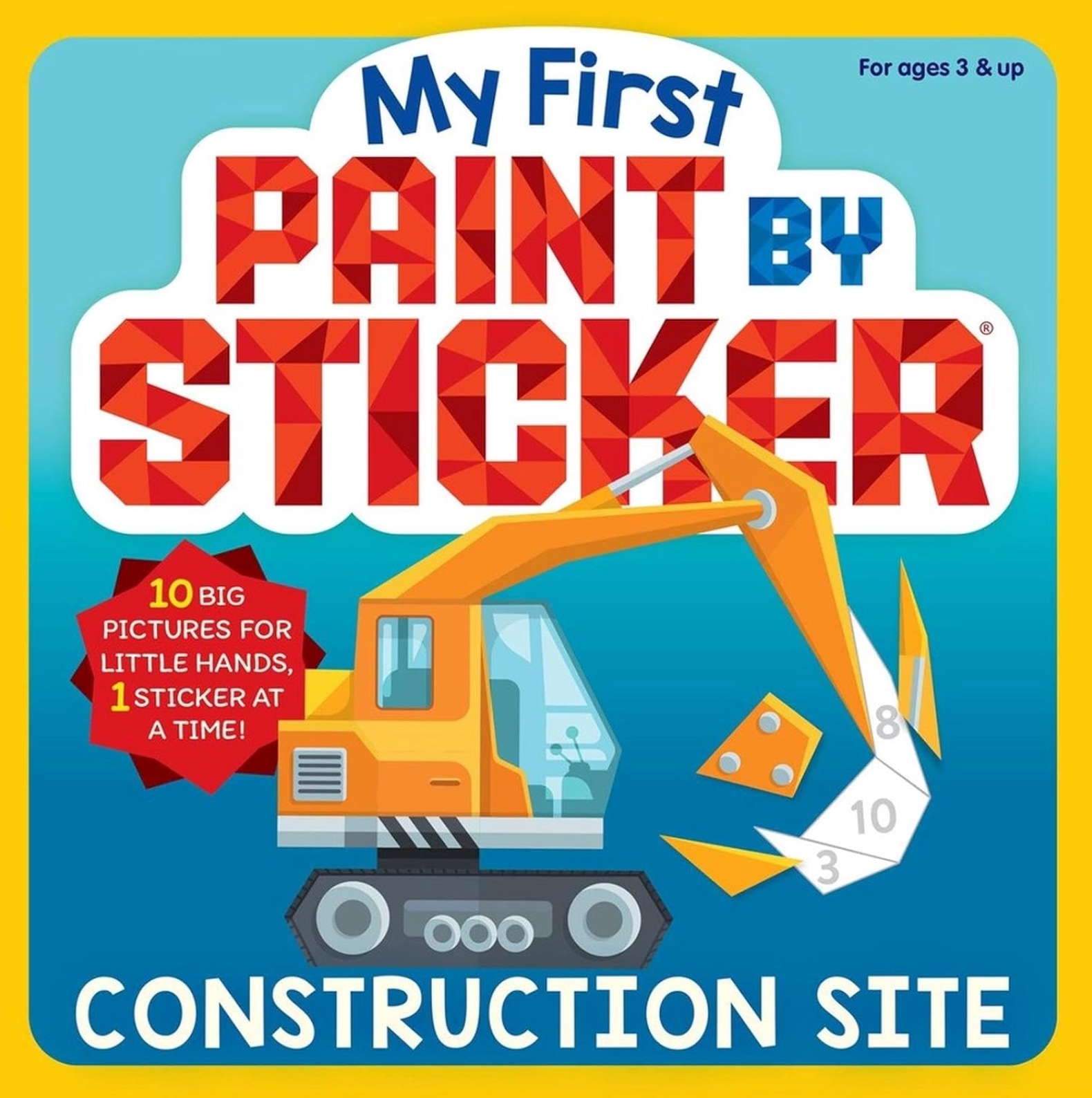 Construction Site (My First Paint by Sticker)