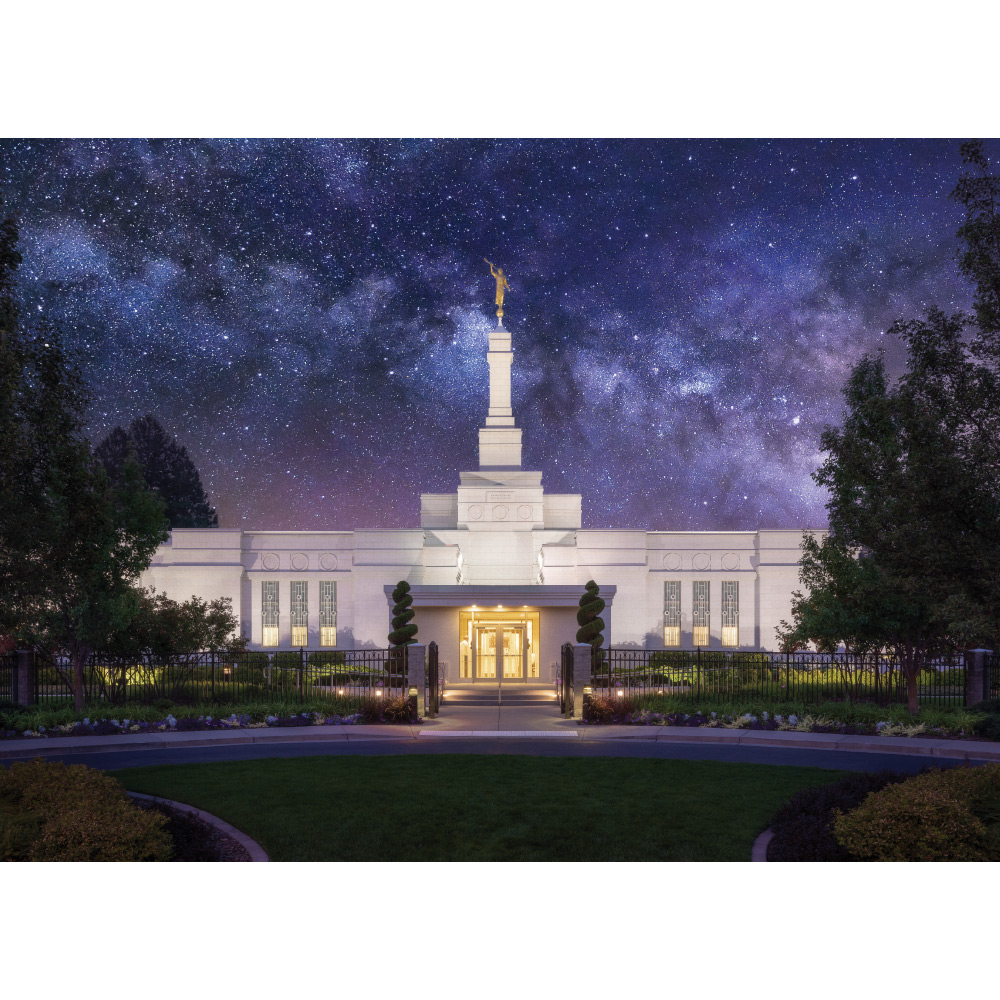  Spokane Washington Temple - For Eternity Print