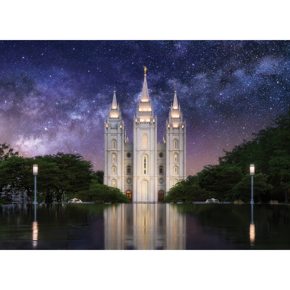 Salt Lake City Utah Temple - For Eternity Print 