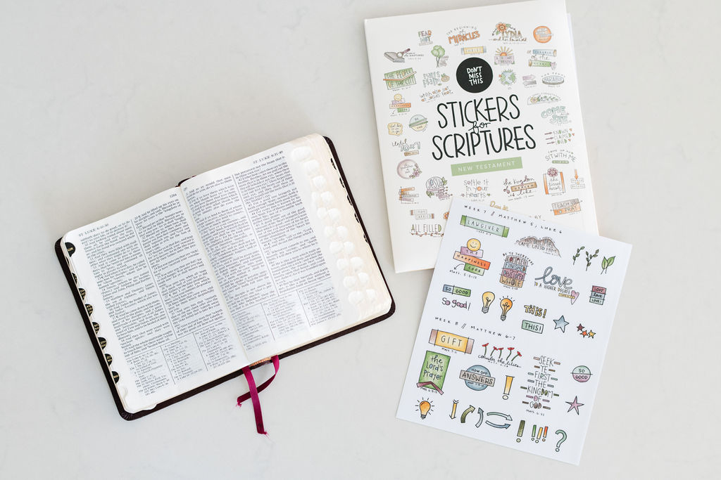 Don&rsquo;t Miss This Stickers for the New Testament, , large