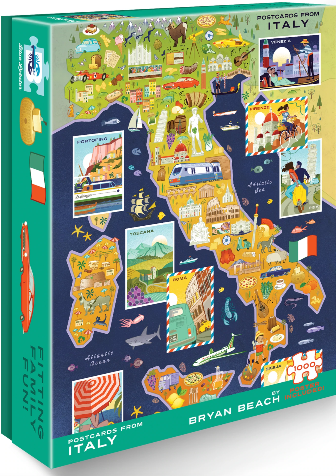 Postcards from Italy Puzzle (1000 Pieces)