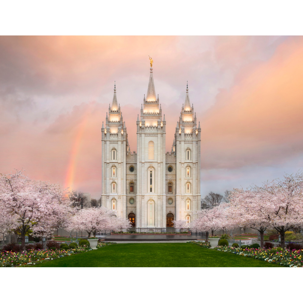 Salt Lake City Utah Temple - Eternal Beauty Print