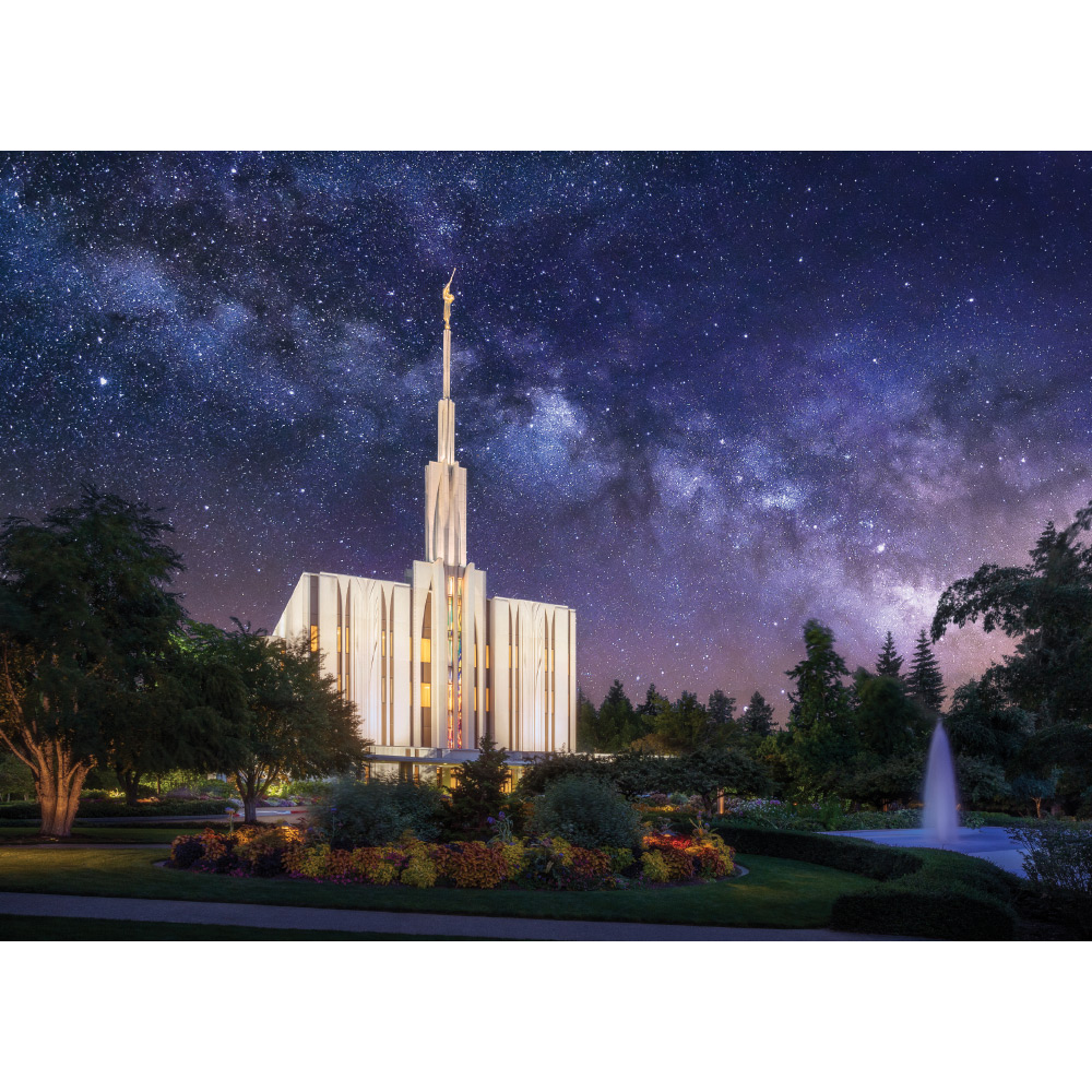 Seattle Washington Temple - For Eternity Print