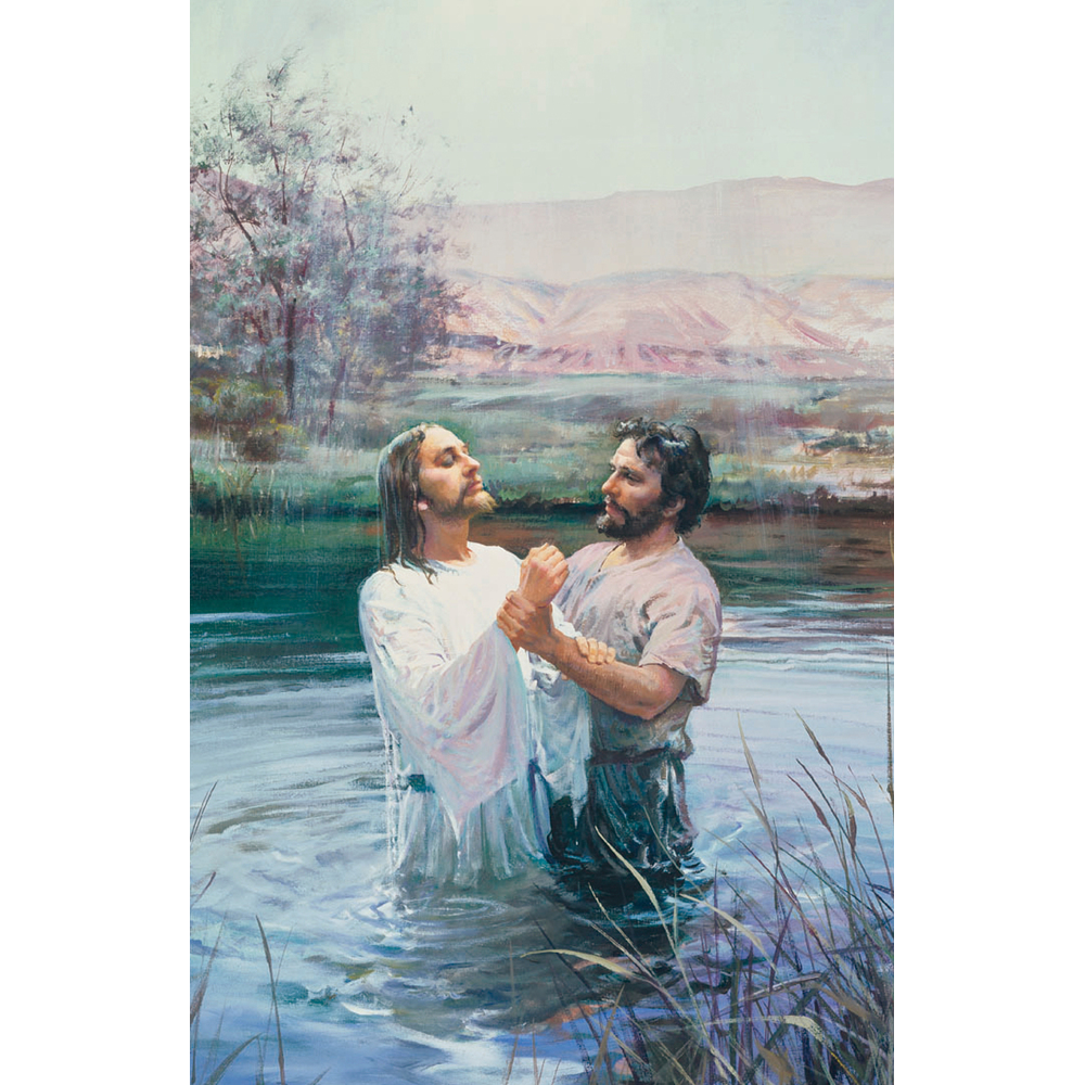 John Baptizing Jesus Program Cover, , large image number 2