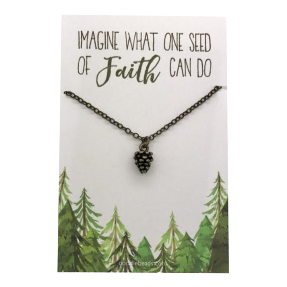 Imagine Pine Cone Necklace